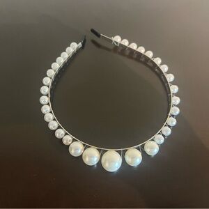 Pearl headband.